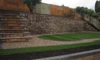 landscaping after